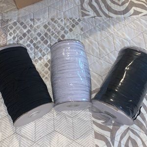 3x rolls of elastic